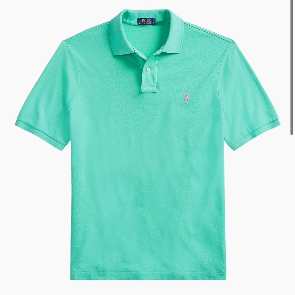 Men’s mint green Ralph Lauren Polo